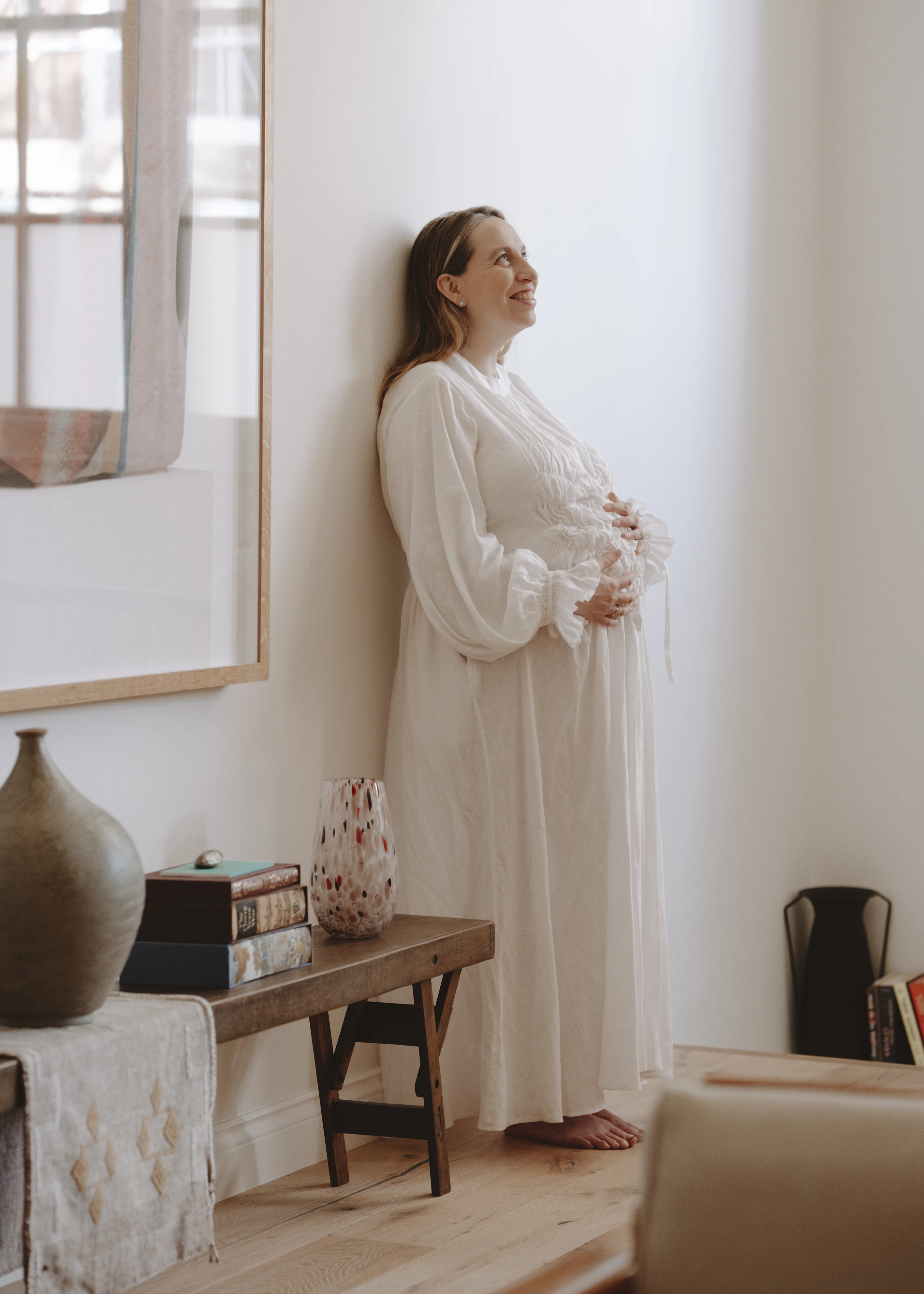 Pregnancy photography in Walthamstow, London, by Rhiannon Emma